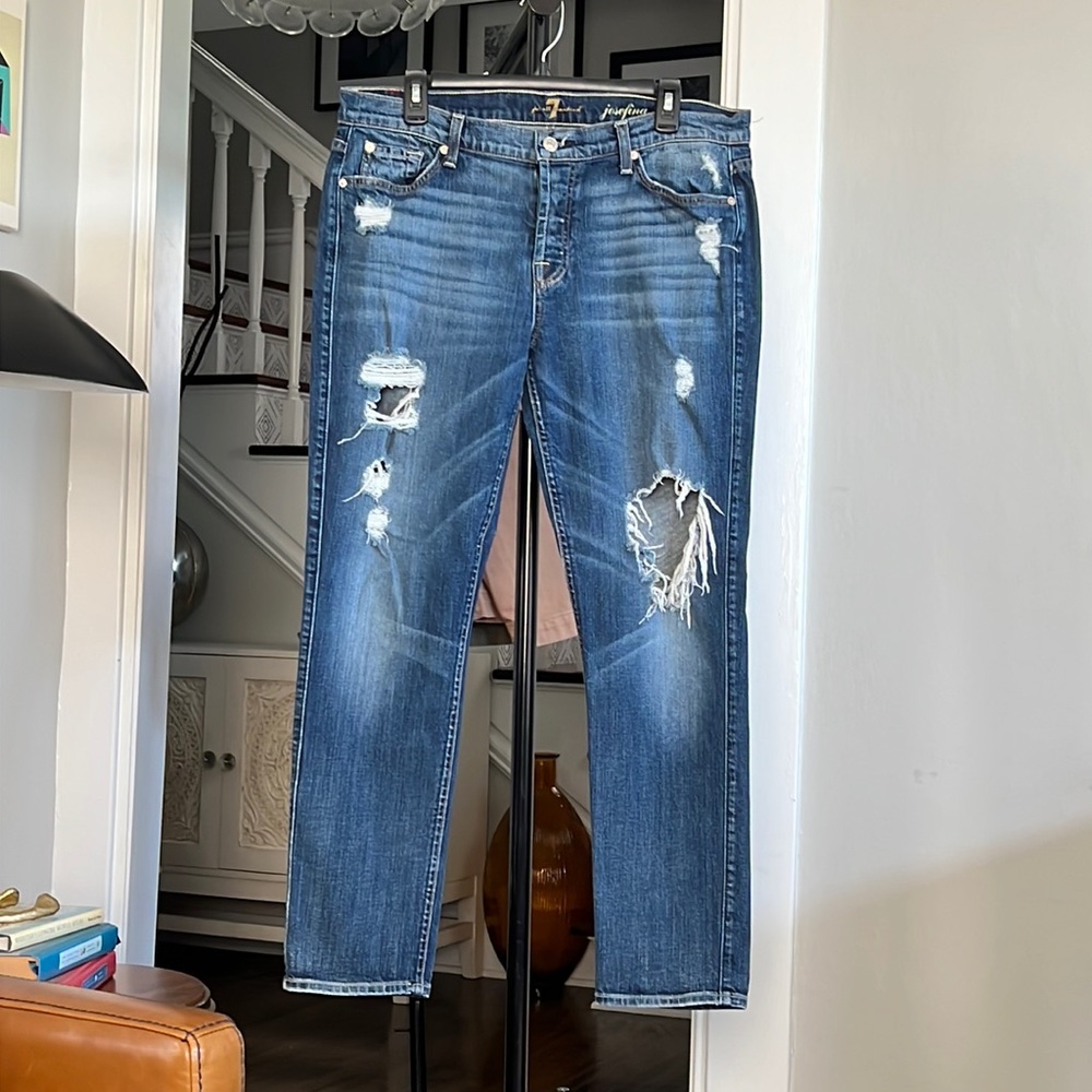 7 for all mankind- Josefina skinny boyfriend